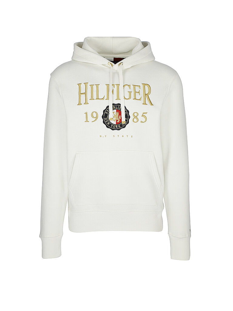 TOMMY HILFIGER Kapuzensweater - Hoodie Icon weiß | M